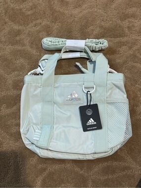 NWT adidas Women's Mint Green Tote with Mesh Pocket